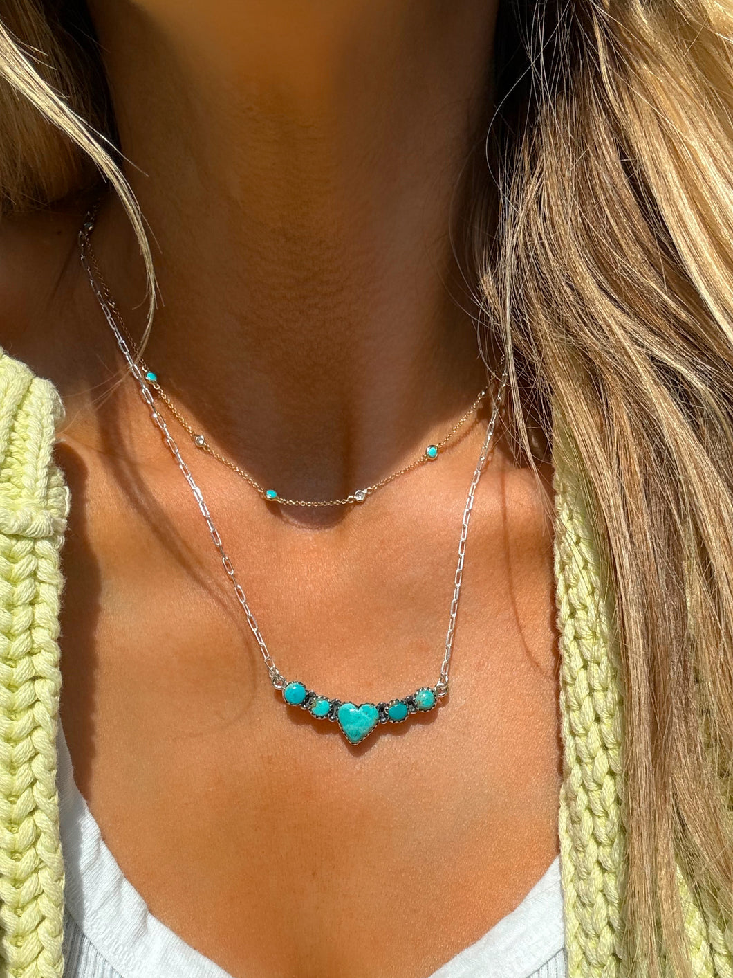 Alya Turquoise Necklace