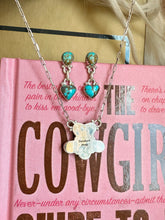 Load image into Gallery viewer, Sarah Turquoise Necklace and Earring Set
