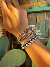 Load image into Gallery viewer, Lundy Navajo Style Pearls Bracelet
