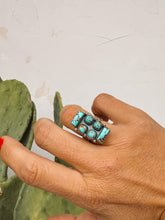 Load image into Gallery viewer, Mowry Turquoise Adjustable Ring
