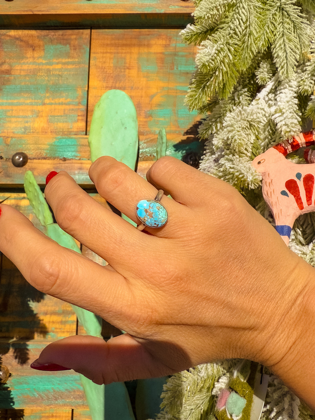 Turquoise Ring Size 8