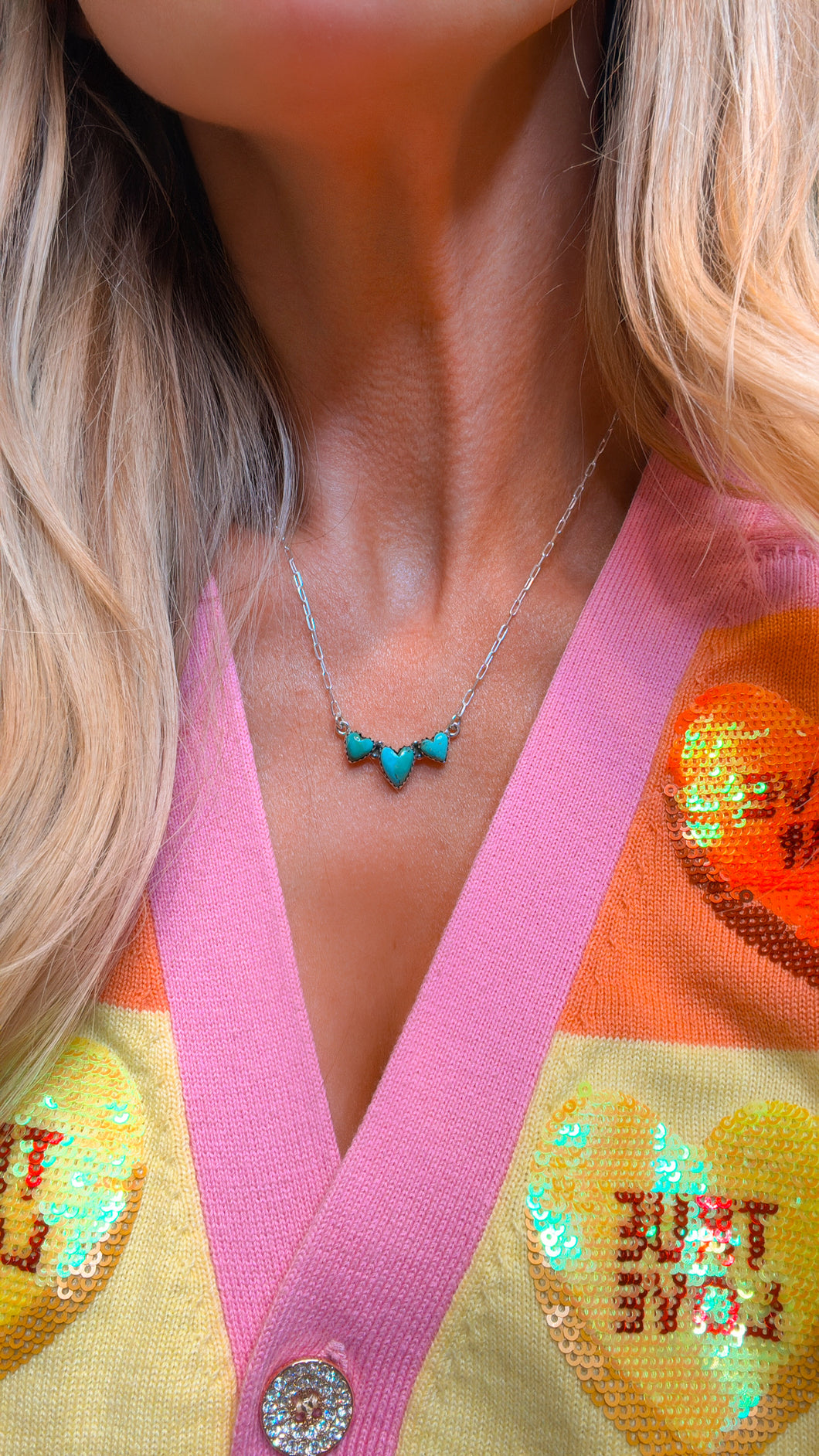 Vinita Turquoise Necklace