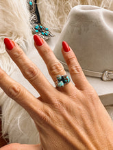 Load image into Gallery viewer, Kay Turquoise Adjustable Ring
