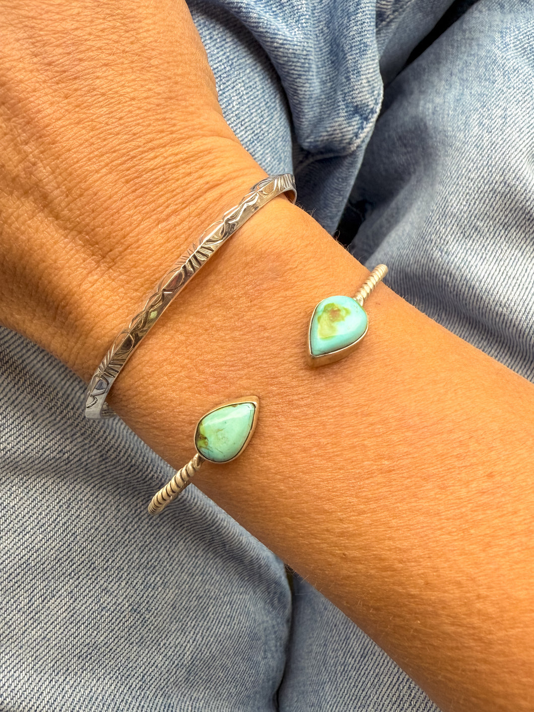 Lila Turquoise Cuff