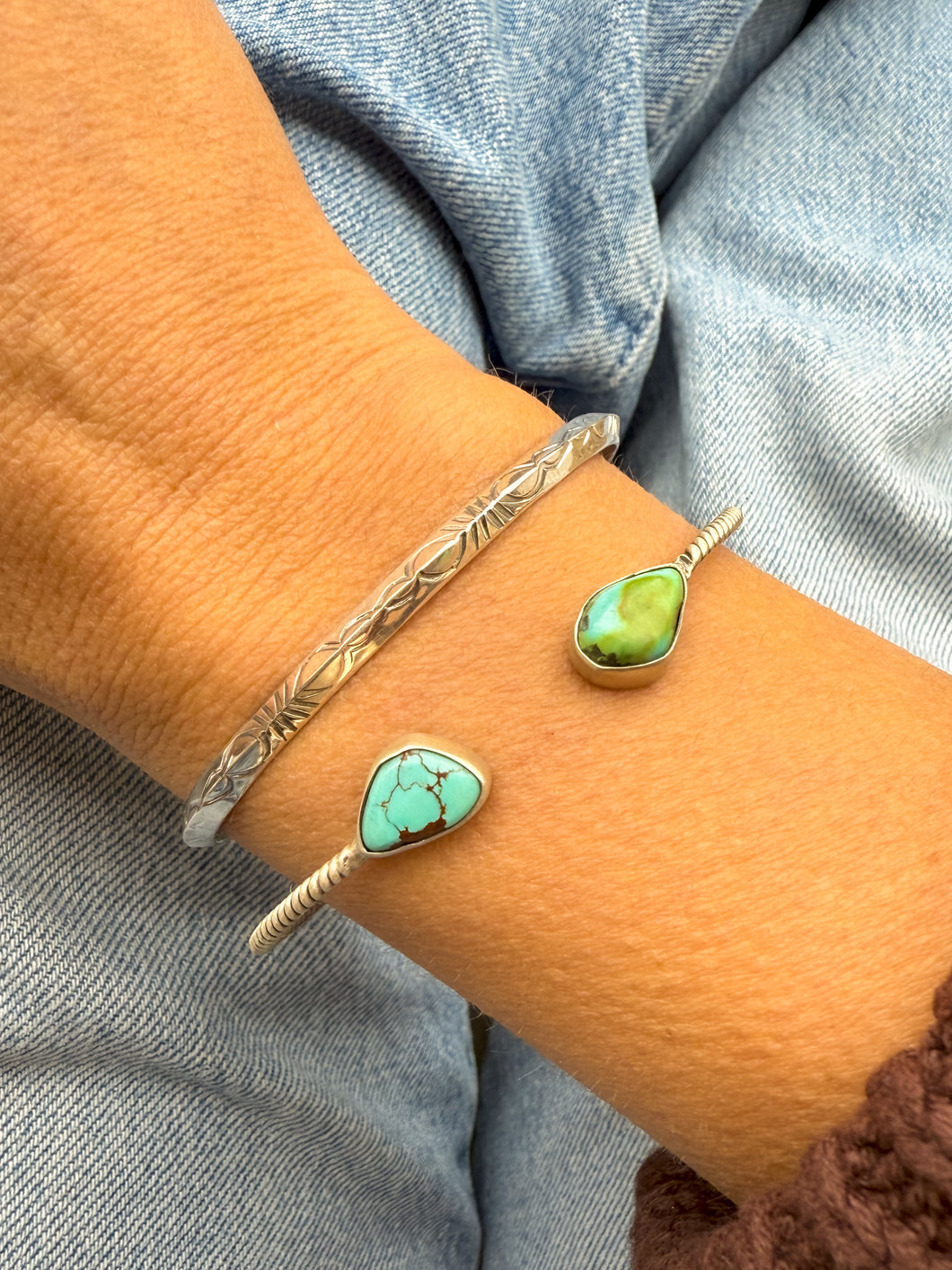 Lila Turquoise Cuff