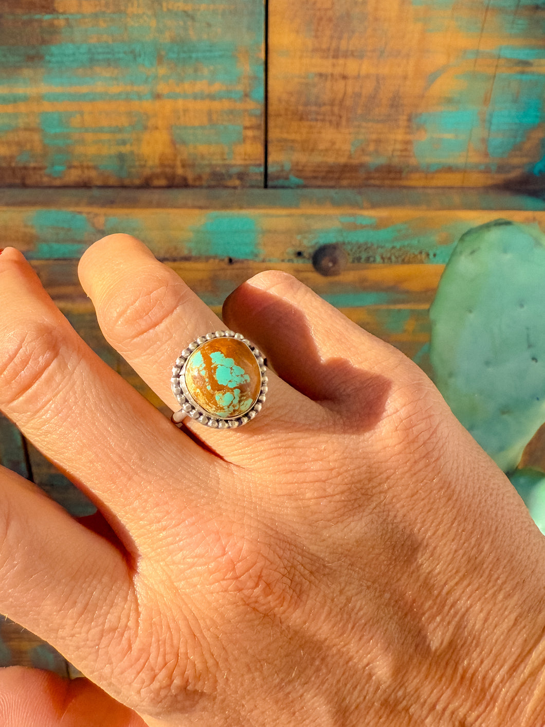 Turquoise Ring size 8 1/2