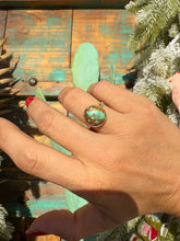 Load image into Gallery viewer, Turquoise Ring Size 8.5
