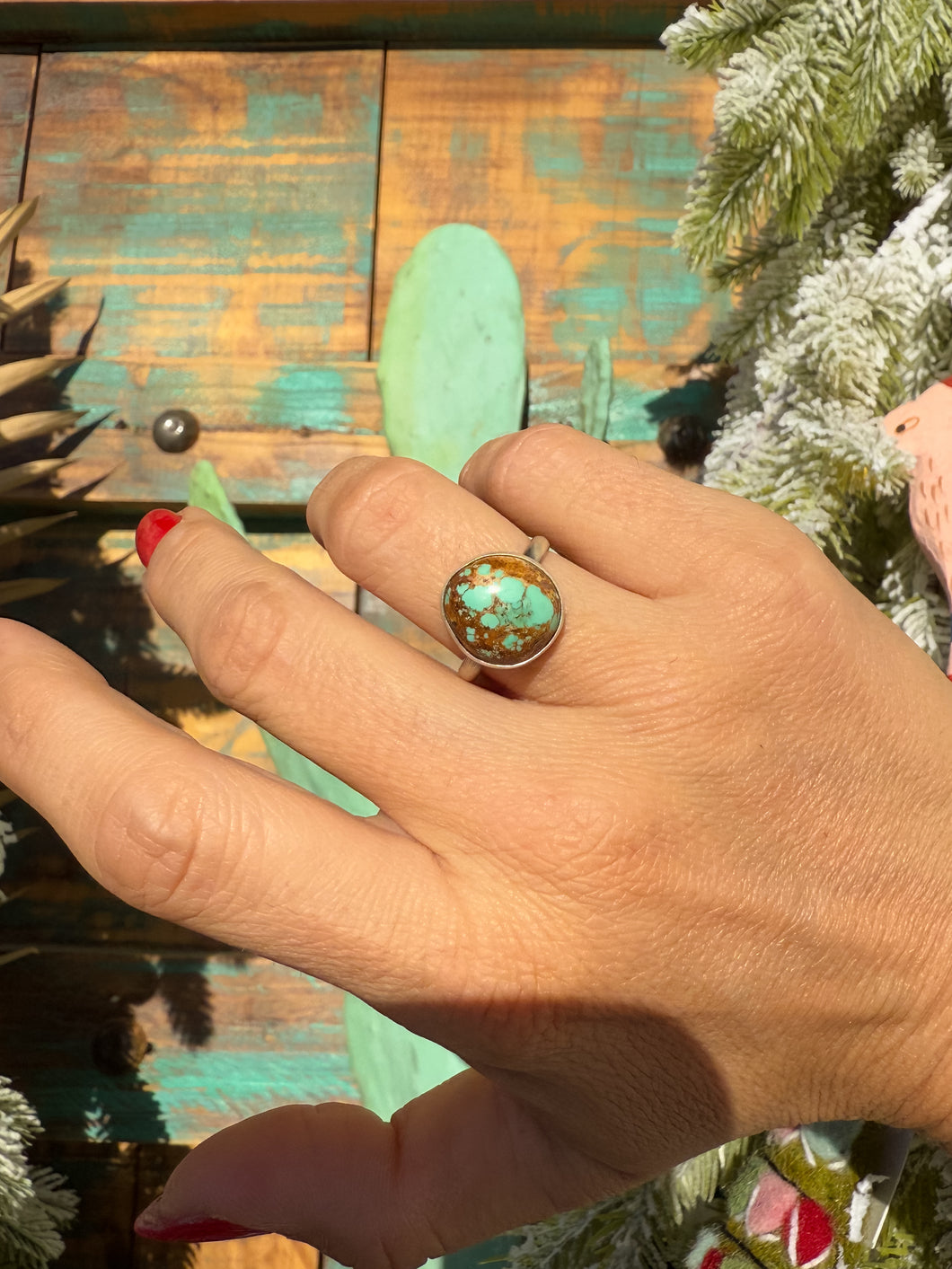 Turquoise Ring Size 8.5