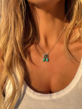 Load image into Gallery viewer, Wyatt White Buffalo and Turquoise Necklace
