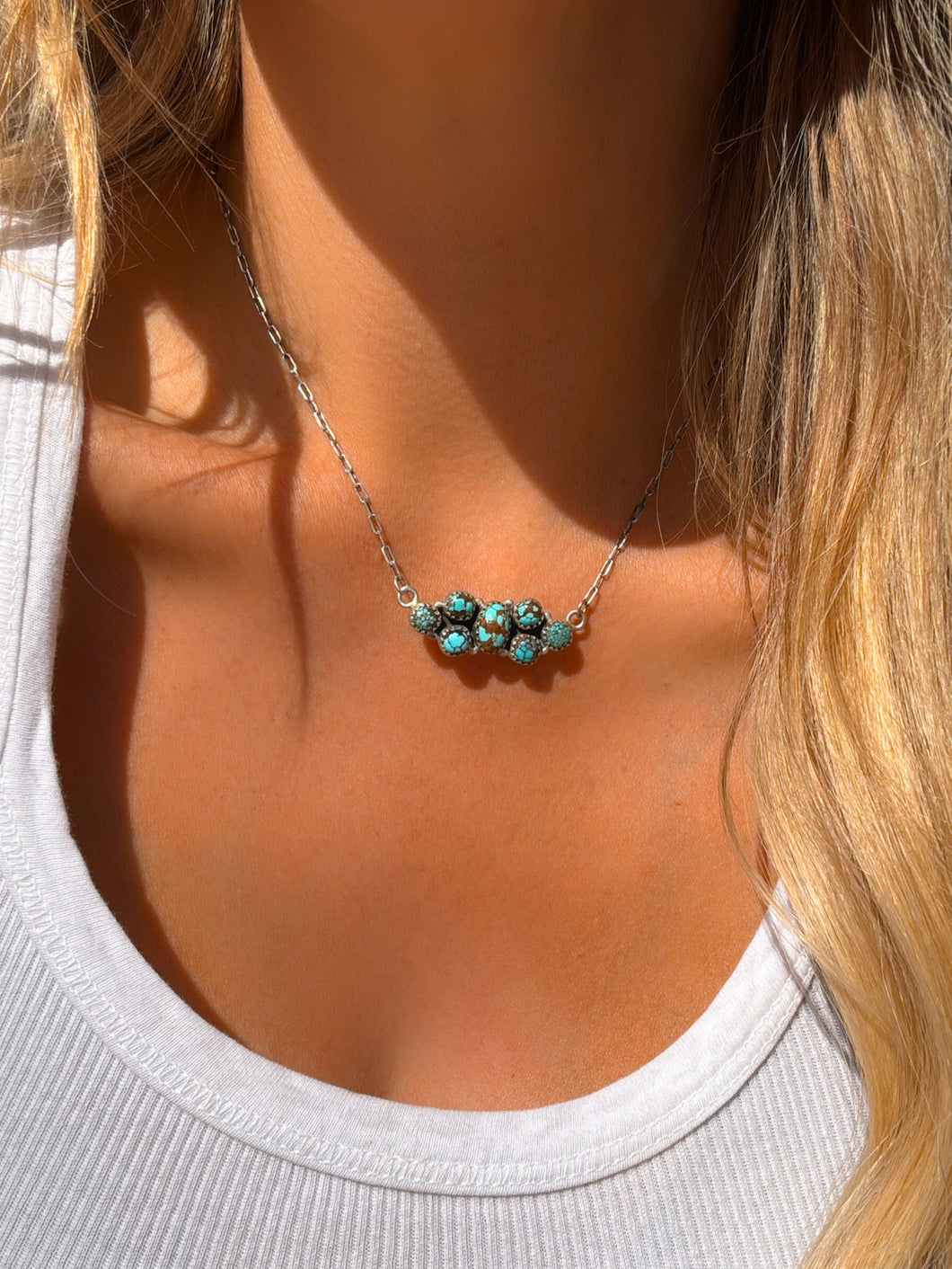 Spur Turquoise Necklace