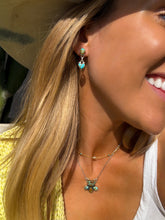 Load image into Gallery viewer, SALE Sarah Turquoise Necklace and Earring Set
