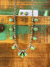 Load image into Gallery viewer, 11 Turquoise Stone and Earring Set
