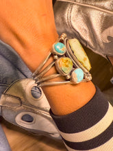 Load image into Gallery viewer, Giddy Up Turquoise Cuff
